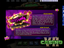 Vegas Mania screen shot